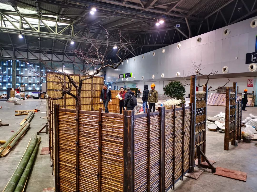 草月流世博馆庭院搭建记 | 全情投入展新貌-7