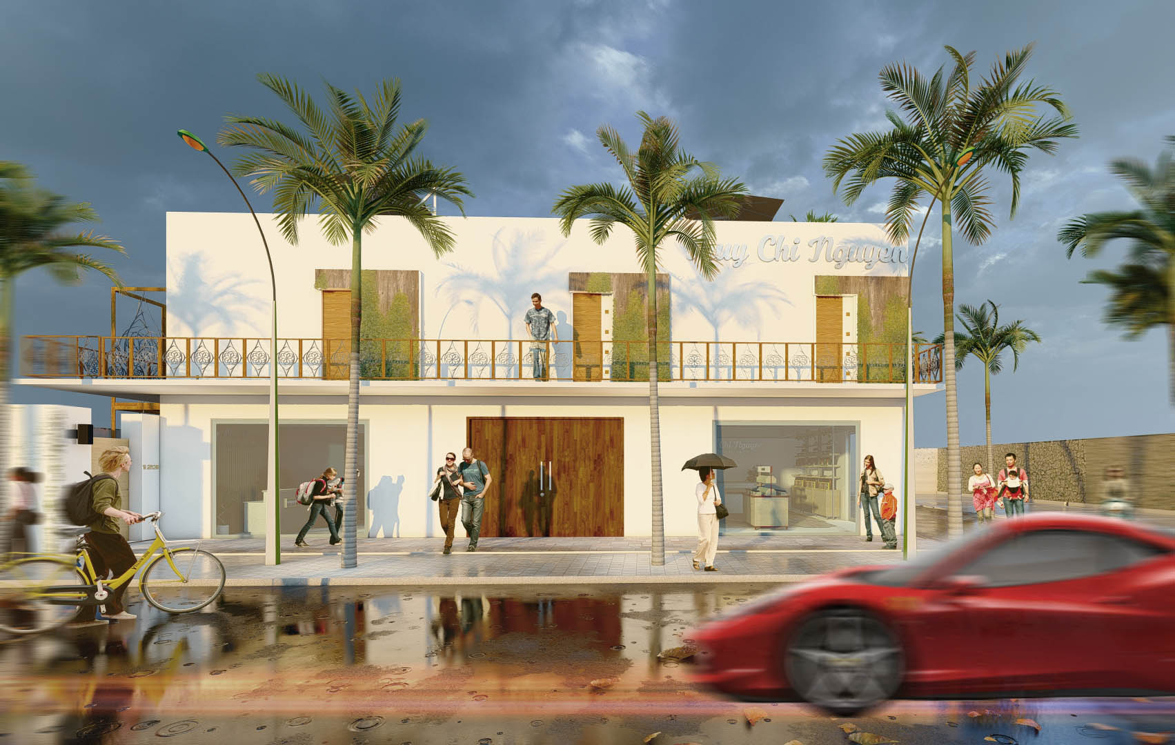 翠芝阮汽车旅馆丨越南-3