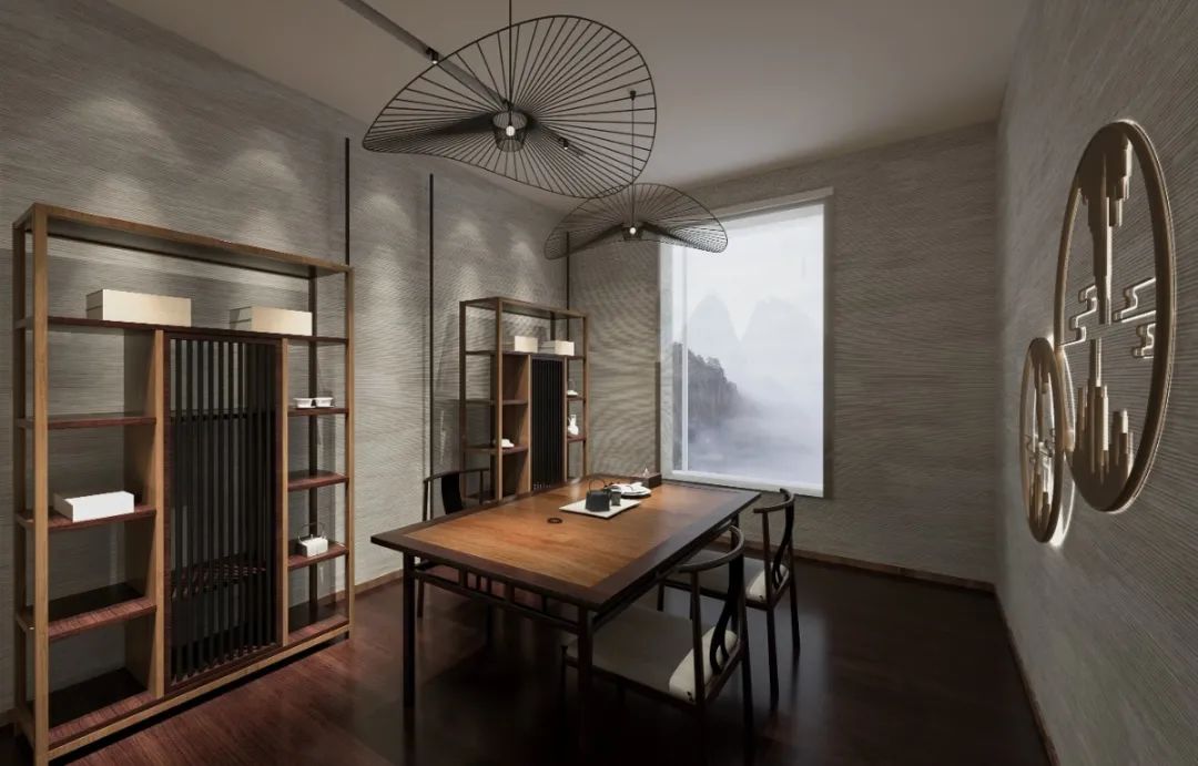 昆明北市区千谷茶叶,现代古典简约风营造的静谧茶空间-127