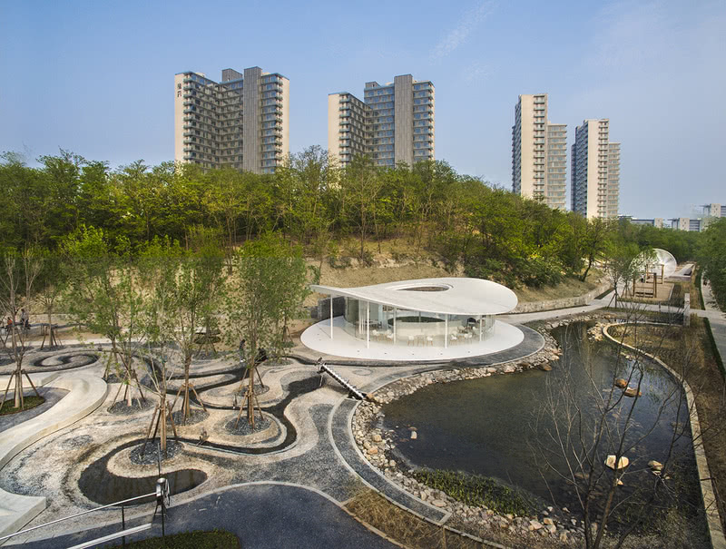 阿那亚公园的流动曲面建筑——度假社区的轻盈之舞-6