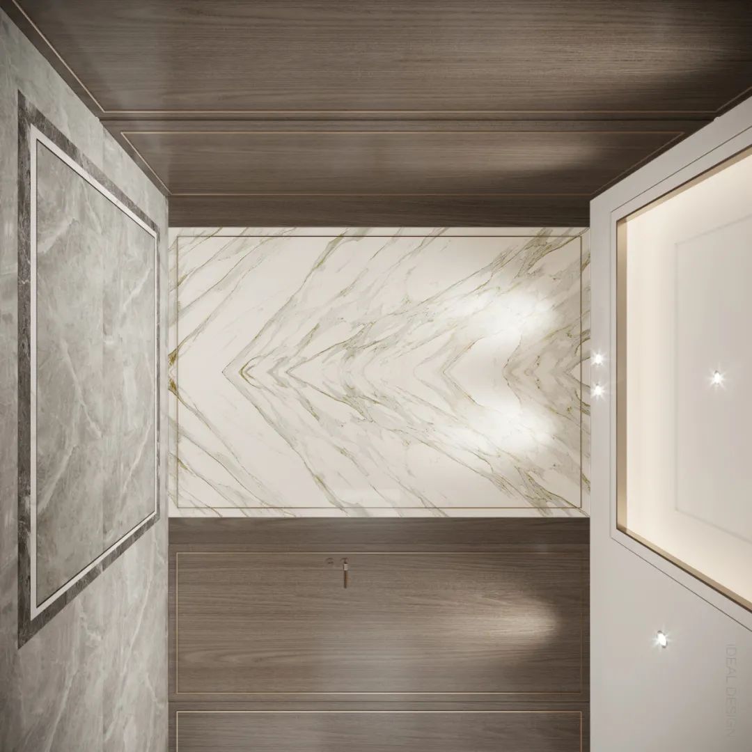 恒久的质感美学·东原麓·印长江 180 户型样板间丨中国长沙丨IDEAL DESIGN 上海逸碟建筑设计咨询有限公司-42