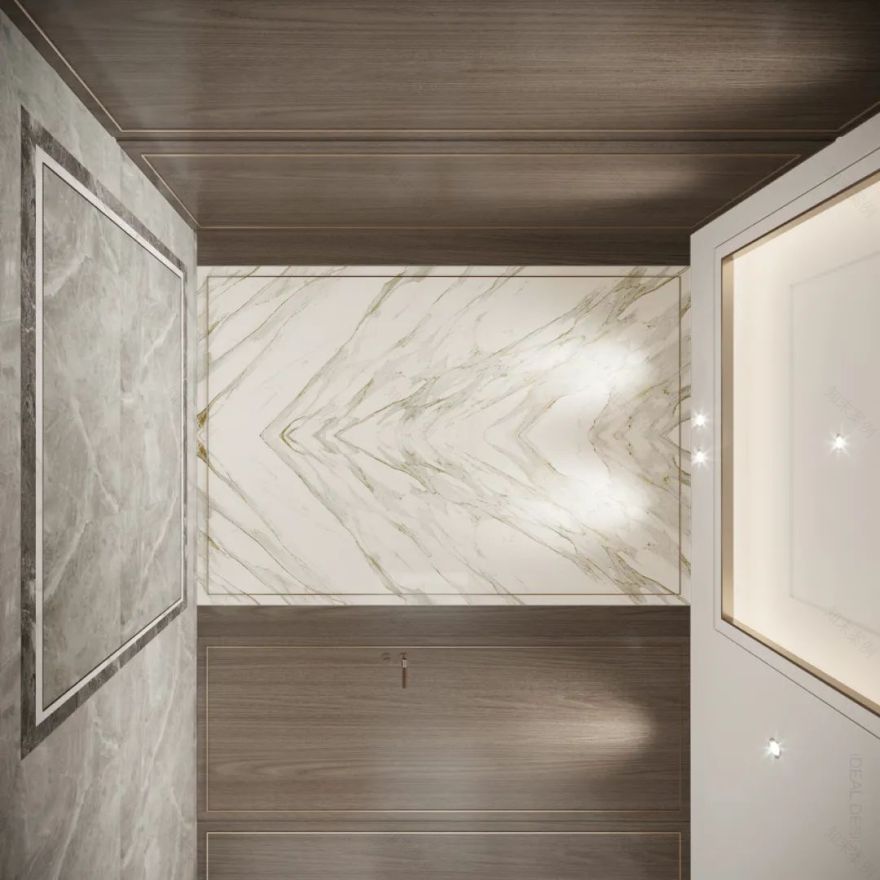 恒久的质感美学·东原麓·印长江 180 户型样板间丨中国长沙丨IDEAL DESIGN 上海逸碟建筑设计咨询有限公司-42