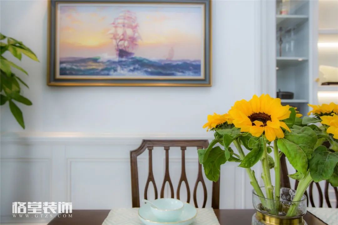 现代美式灰色调空间，优雅轻奢典范之家-45