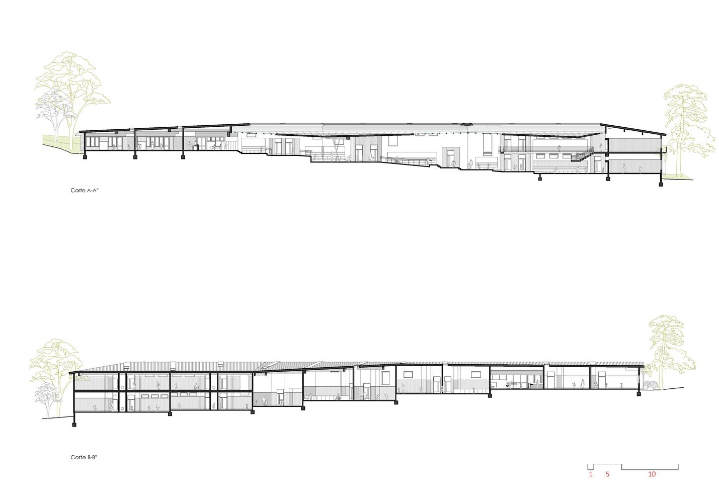 瓦尔拉斯港学校幼儿园丨智利丨LAGAR Arquitectos-22