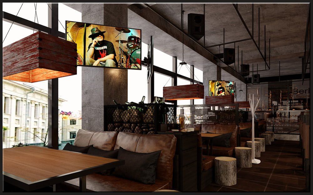 “柏林”啤酒厂和酒吧室内项目丨俄罗斯喀山-105
