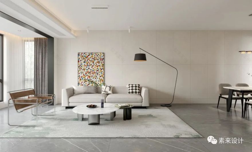 现代复式浪漫之家丨素来设计-46