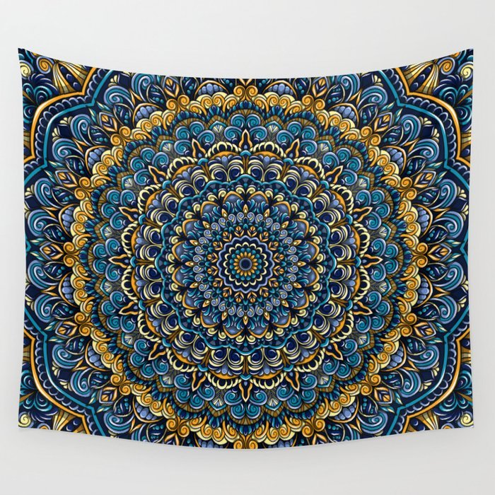 Society6网站上的曼陀罗挂毯丨Mar Cantón,Cat Coquillette等多位艺术家-15