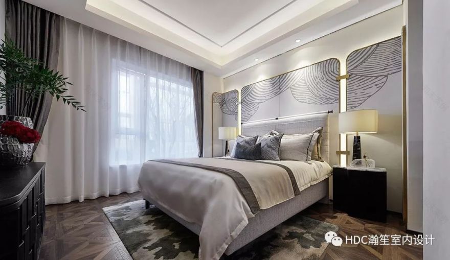 金为·铂鹭风华 C1 户型 | 现代中式风格的安逸空间-31