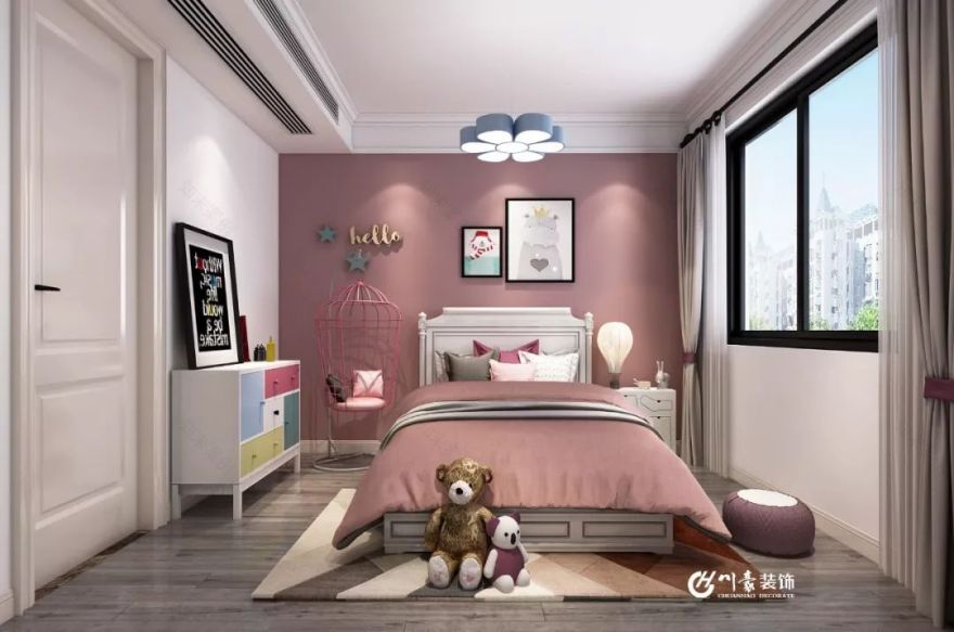 136㎡简约之家,嵌入式收纳空间省 10㎡,太赞了!-24