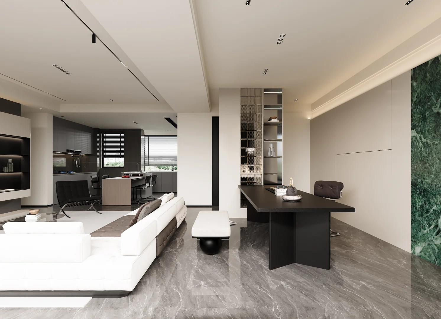 意式轻奢超阔大平层，观景于家，揽境入室-5