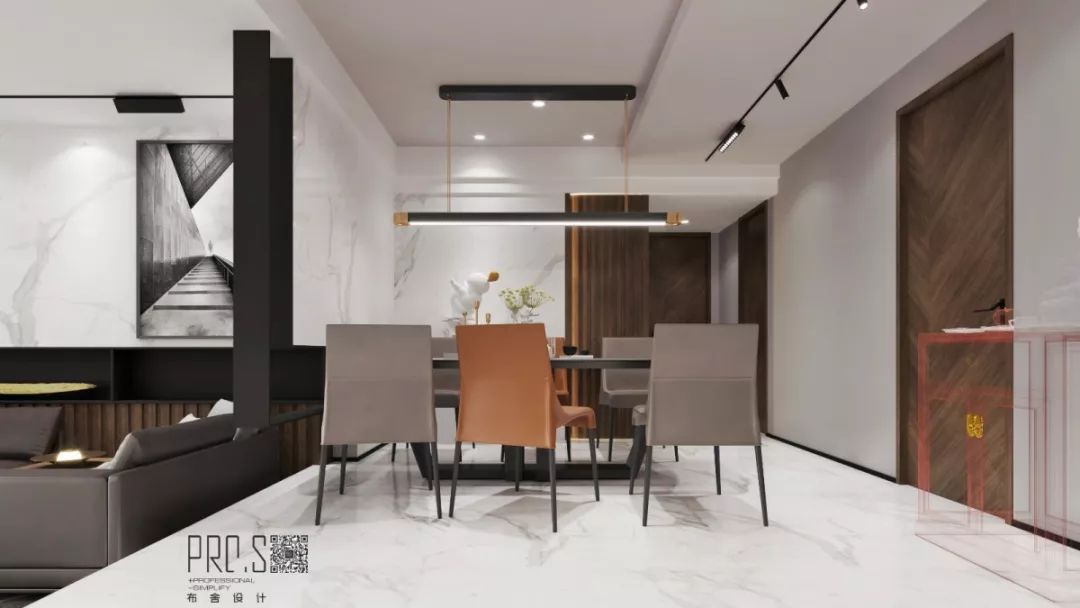 莫兰迪风格广州住宅设计，黄梓铖打造极简舒适空间-45