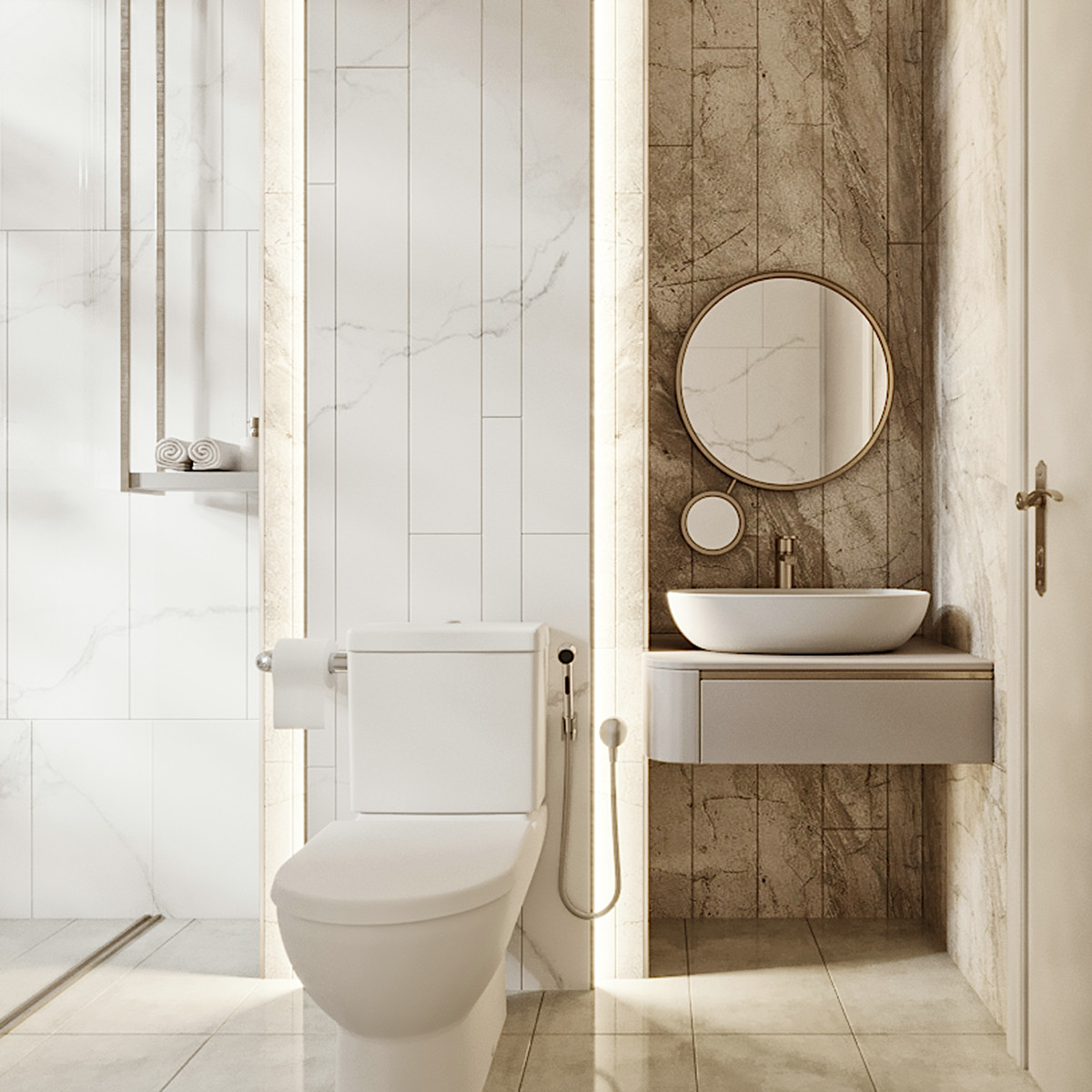 现代轻奢生活空间设计-57