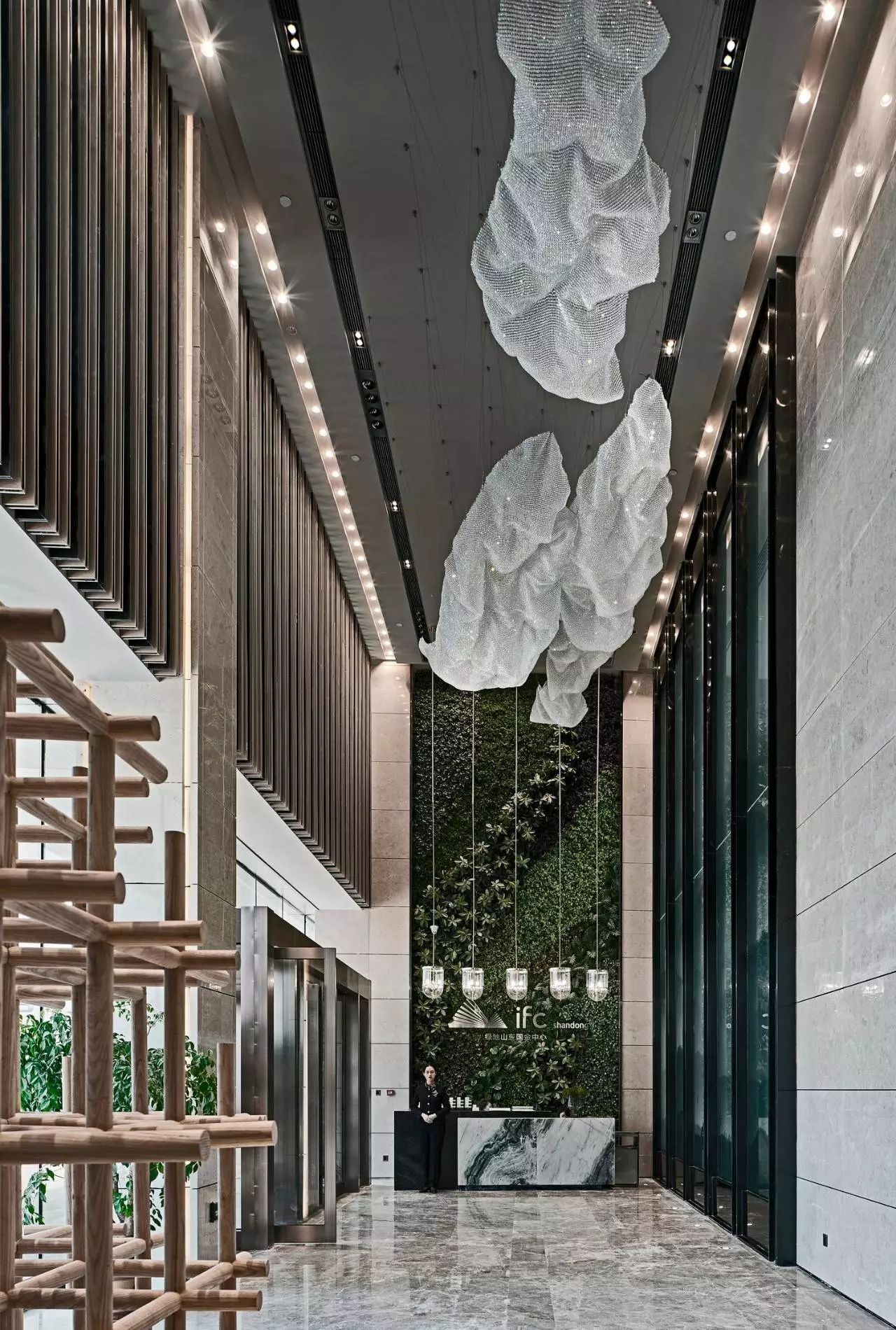 山东绿地国际金融中心 IFC 展示中心——传统与现代的完美融合-0