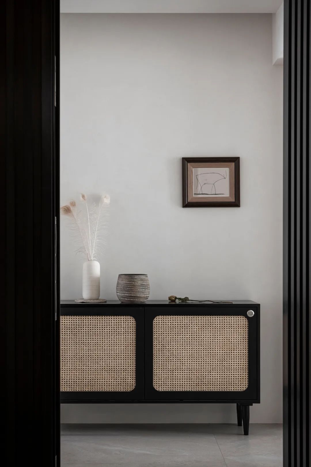 123㎡极简私宅，塑造空间艺术特质丨逅界设计-0