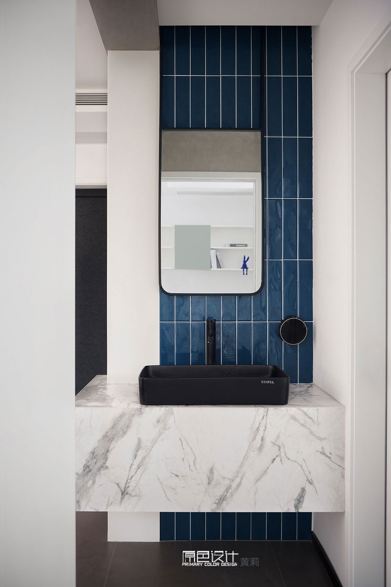 几何极简之美 · 福建福州跃层精装房住宅设计丨中国福州丨原色设计-59