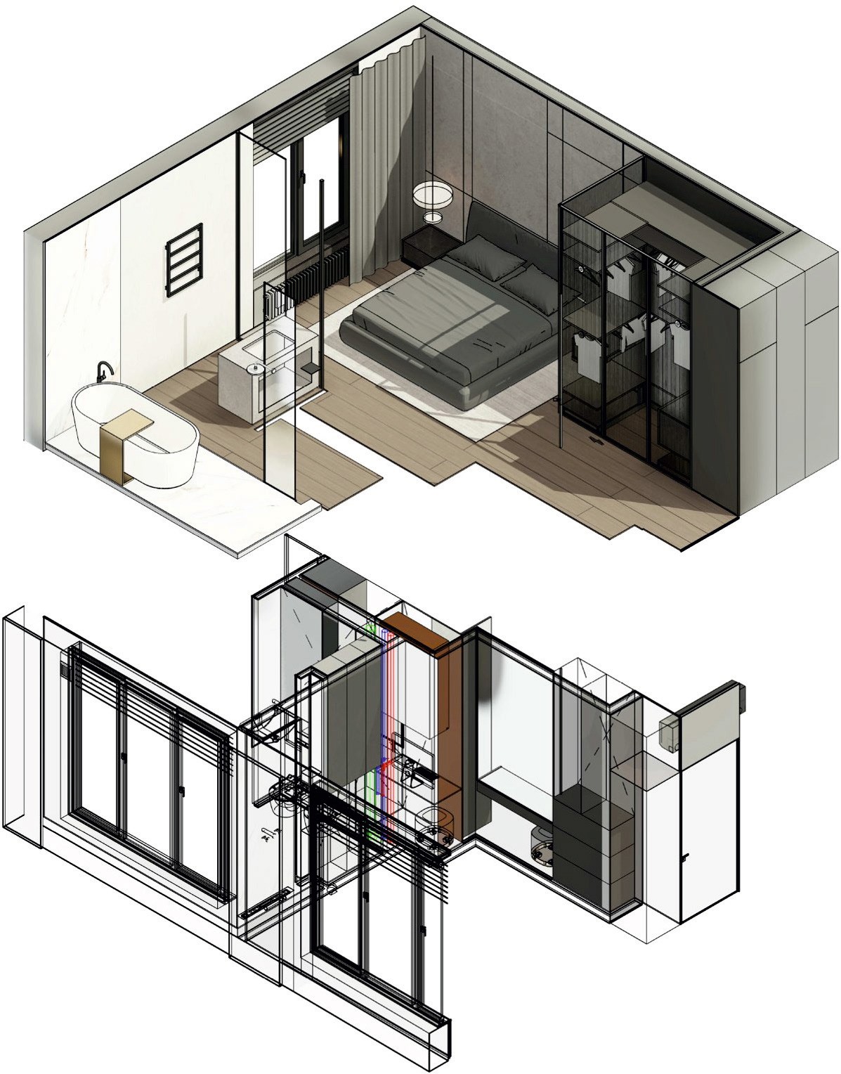 伦敦小空间公寓设计丨英国伦敦-14