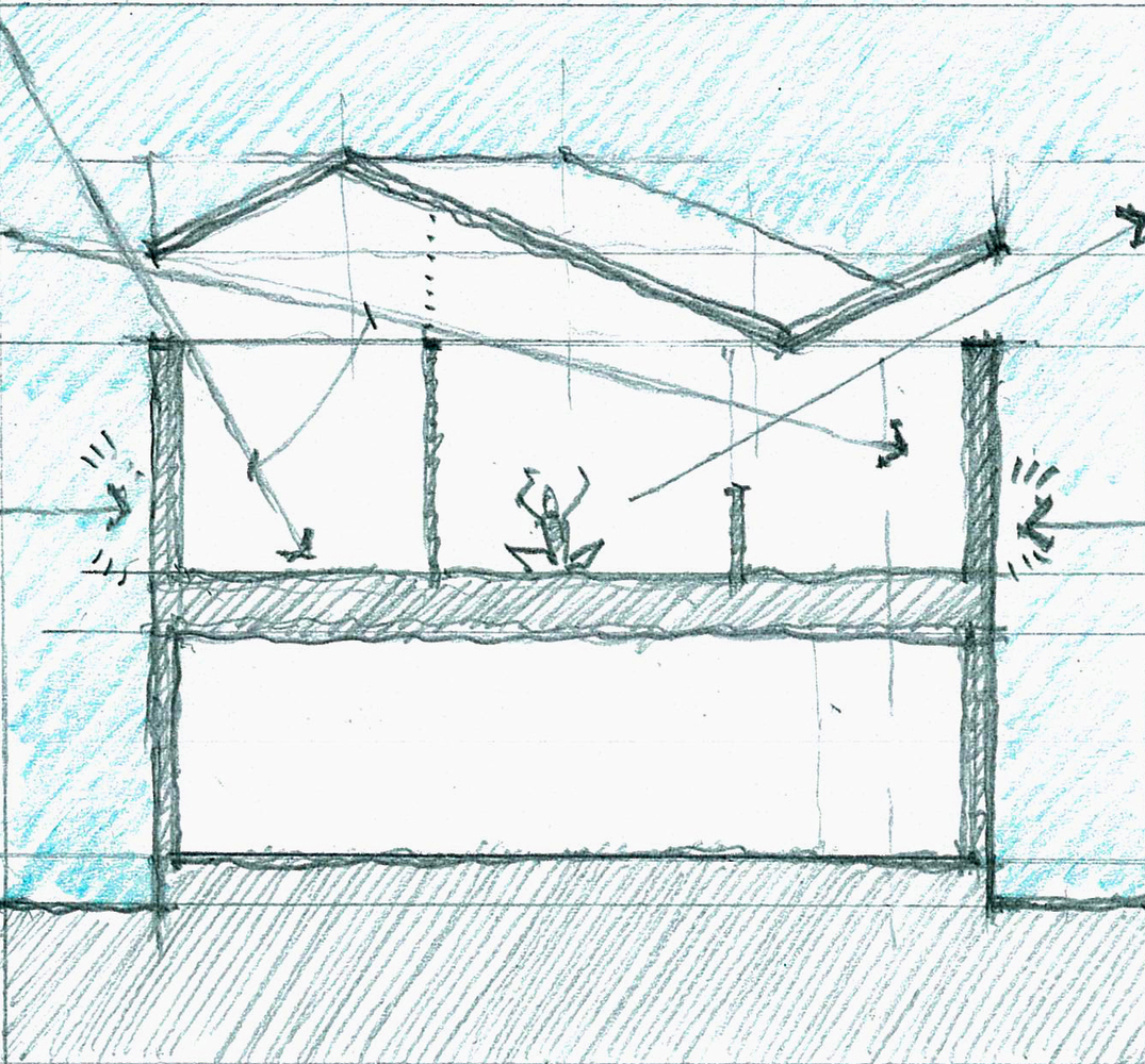 折纸式蝶形屋顶住宅-32