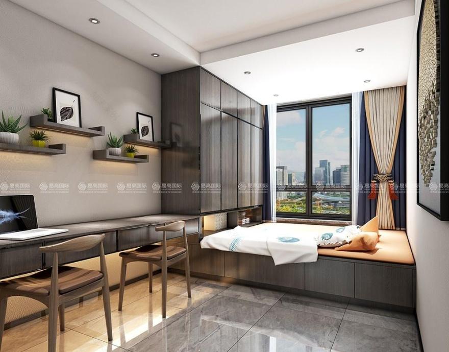 现代元素融入中式风格,打造素雅生活空间-24