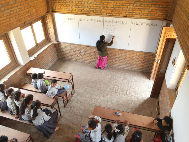 Shree Shila Devi School扩建项目丨尼泊尔丨supertecture团队-31