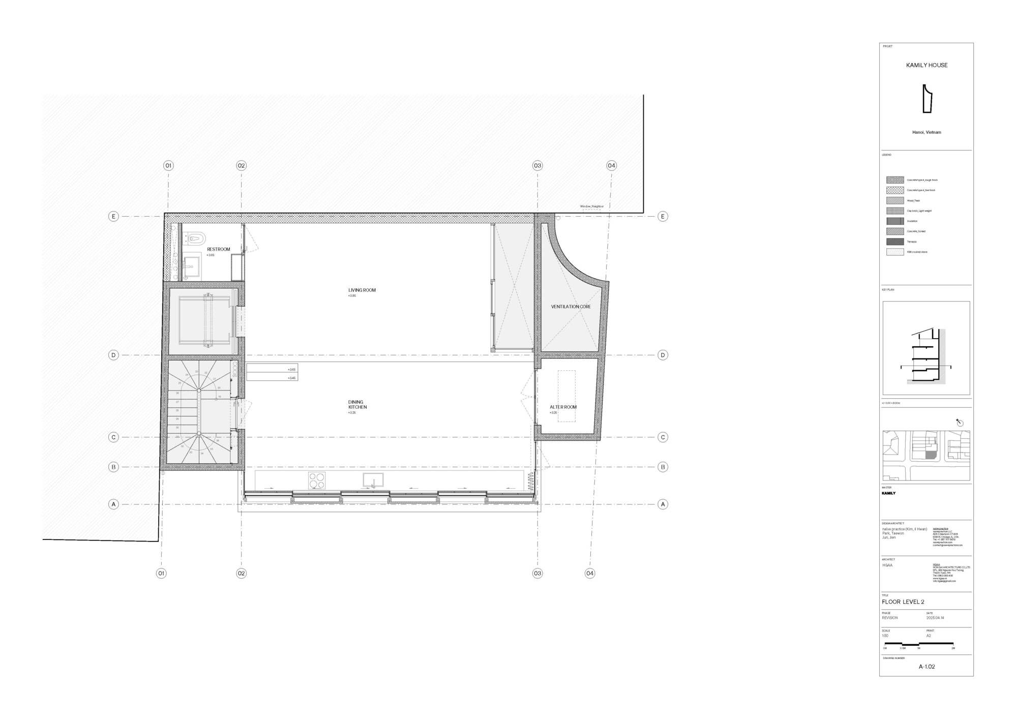 Vertical Tube House - Kam and Ly House / HGAA + Jien Jun + naïve practice + Taewon Park-46