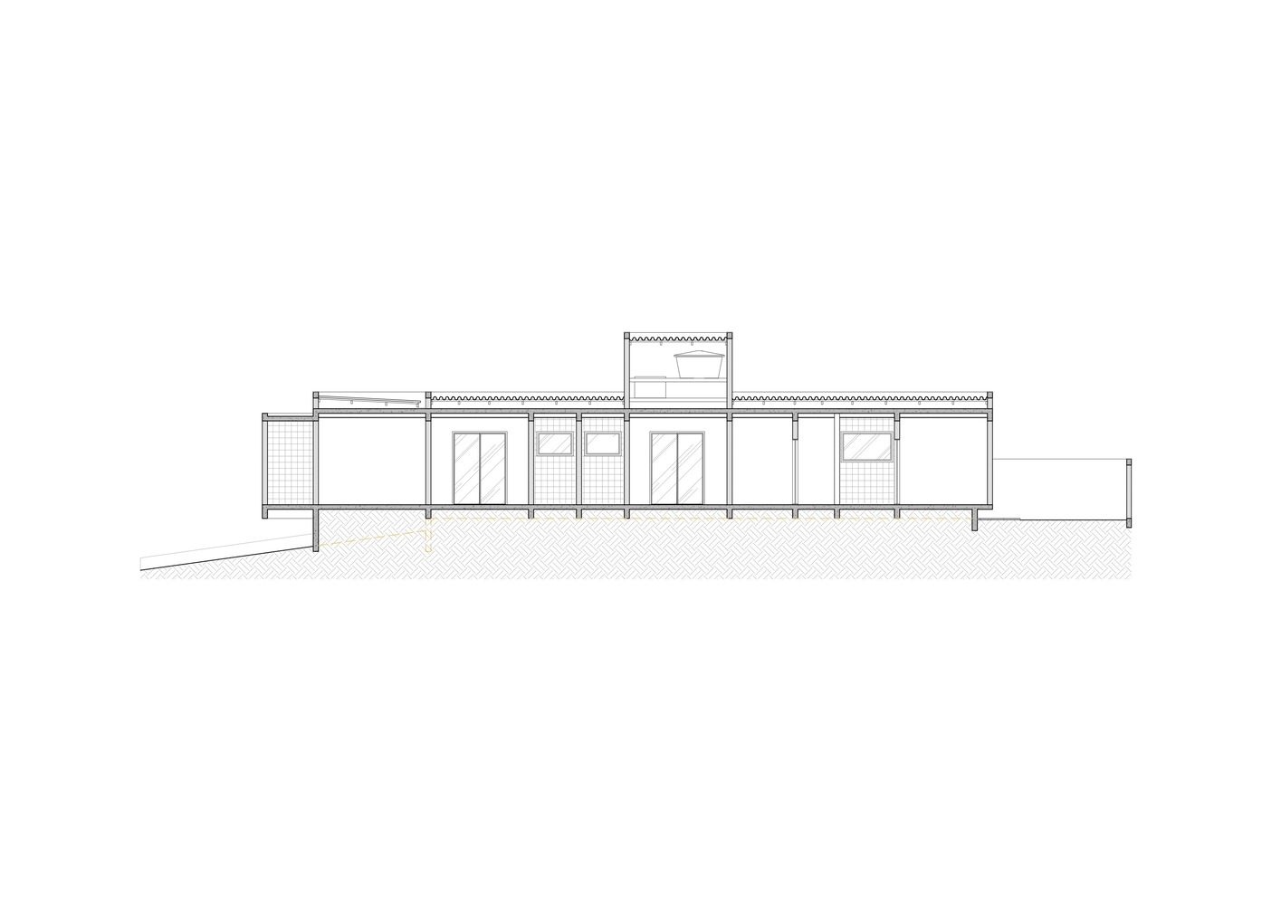 Patio House,现代家庭共享空间设计-38