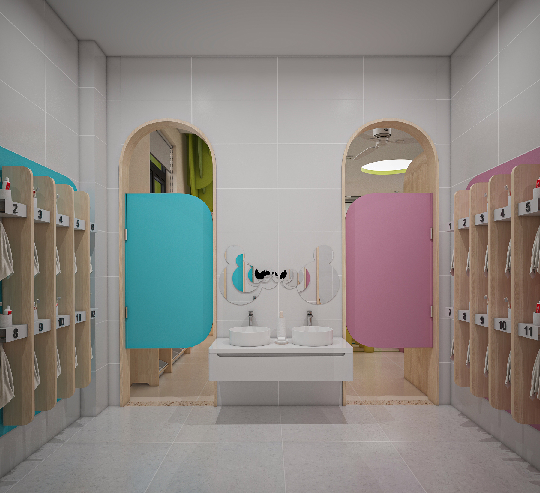 PRESCHOOL CLASS（幼儿园班级设计项目）丨越南丨CTY MERRY HOME-11