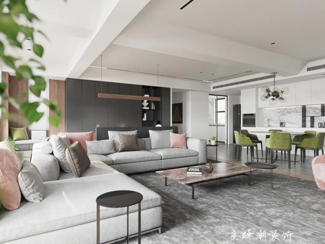 万科翡翠心湖丨爱蜂潮装饰-59
