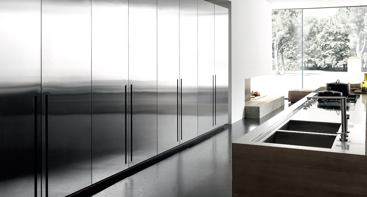 FLY-  kitchen with island, minimal design | Modulnova Cucine-11