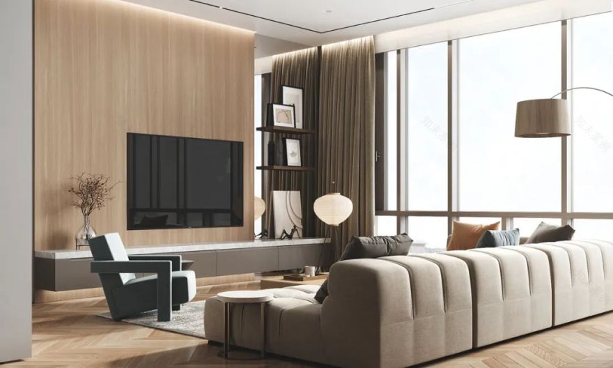 原木风温暖舒适空间丨VID. bureau-0