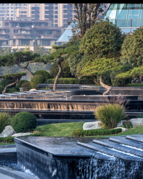 西安W hotel&万众国际广场丨中国西安丨当代景观规划UPPERONE