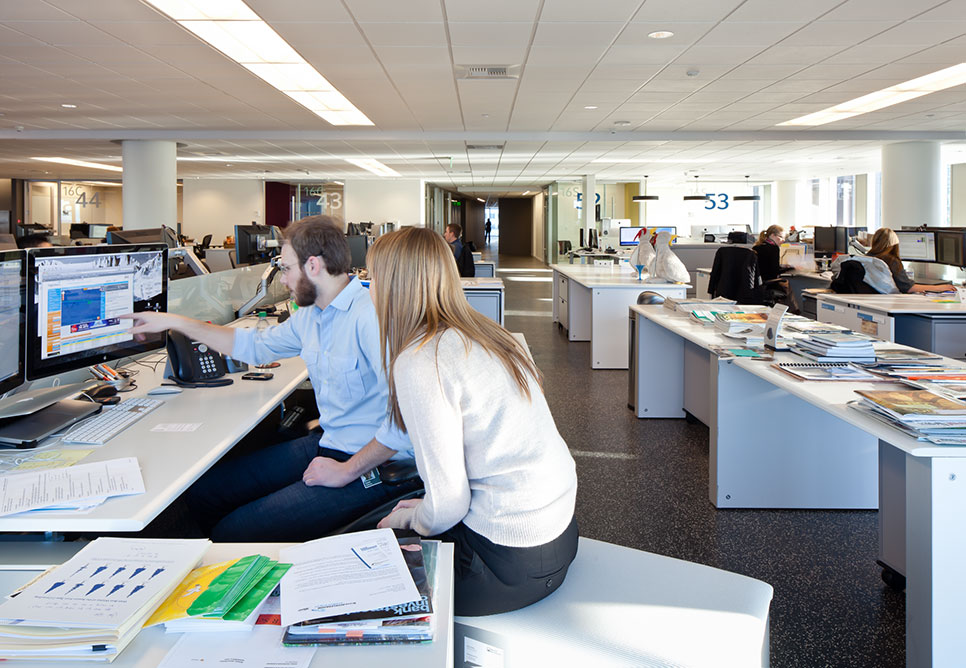 Russell Investments 全球总部,灵活高效的协作空间-15