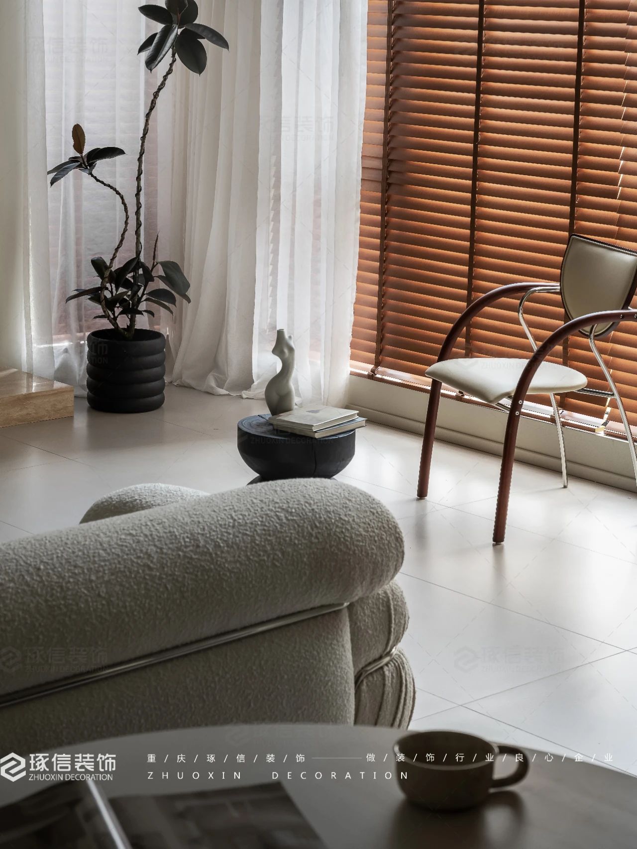 100 中古温柔空间丨琢信装饰-8