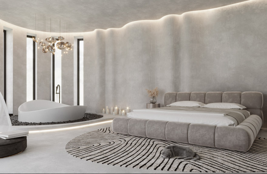 Bionic 风格别墅室内设计丨西班牙-23