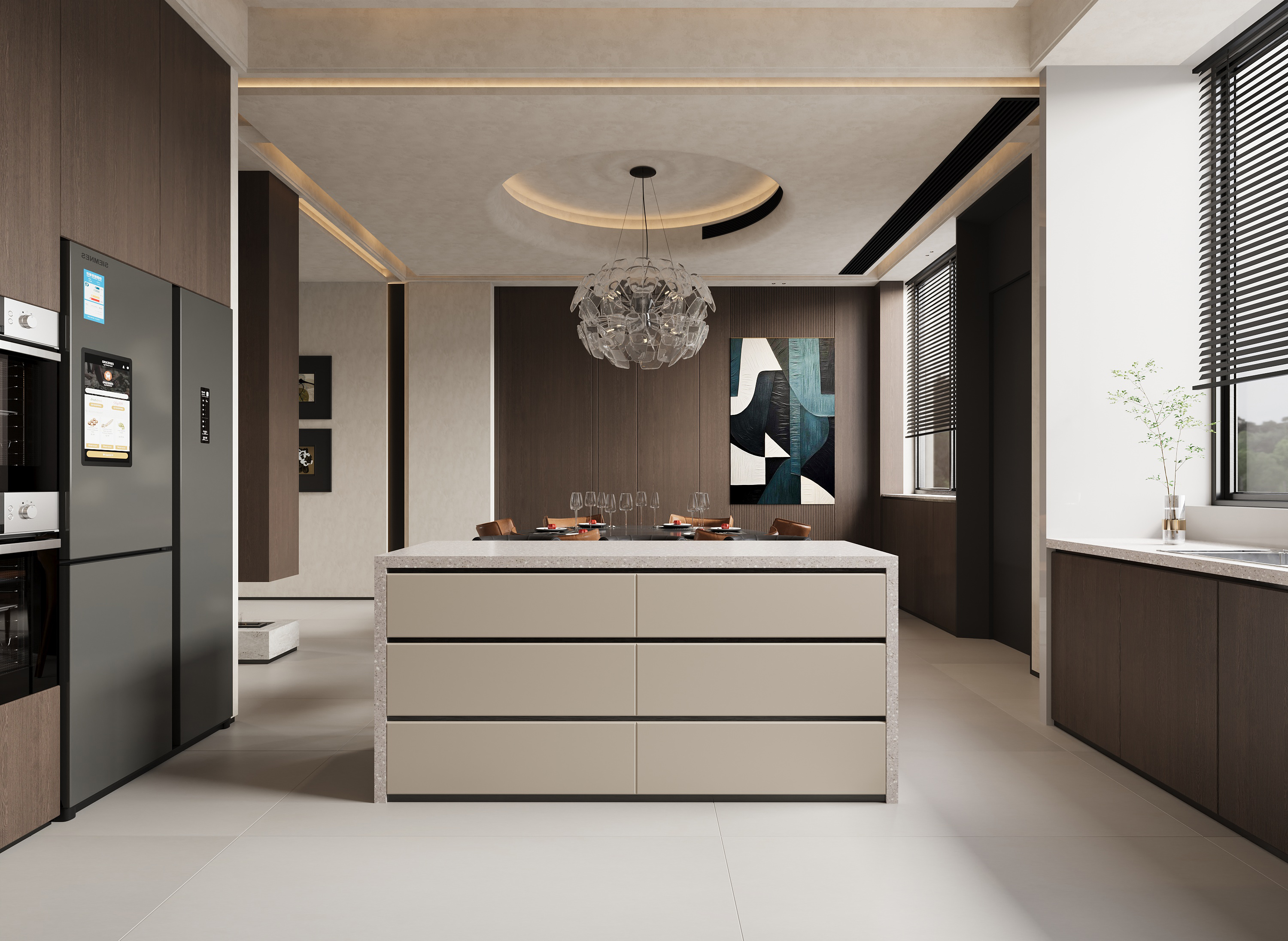 意式轻奢|从不在堆砌符号  用材质的碰撞 光影的层次-9