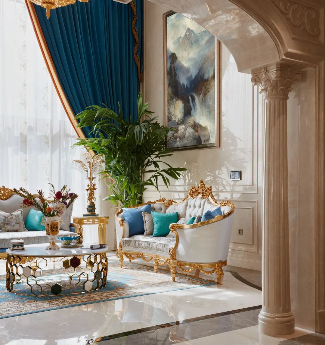 法式优雅 · 1100㎡独栋别墅的奢华改造之旅丨尚层装饰-42