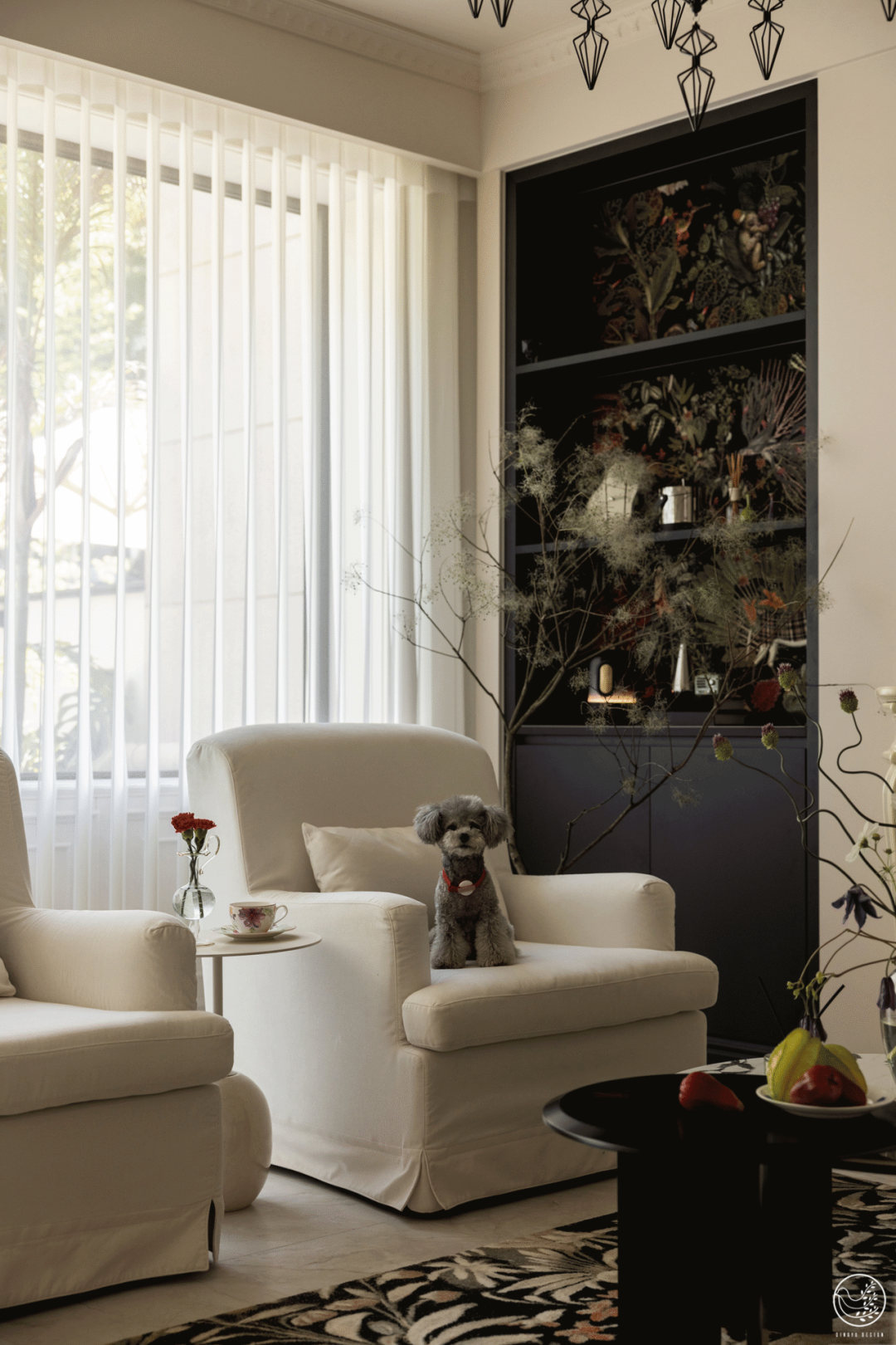 300㎡跃层，在光与曲线里，把生活安稳下来-17