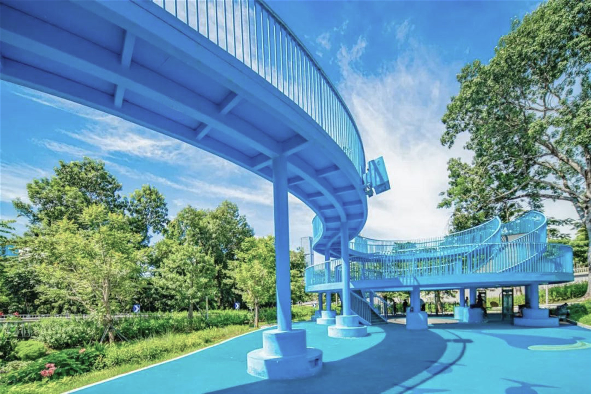 深圳笋岗 5G 智慧口袋公园丨中国深圳丨文科园林-15