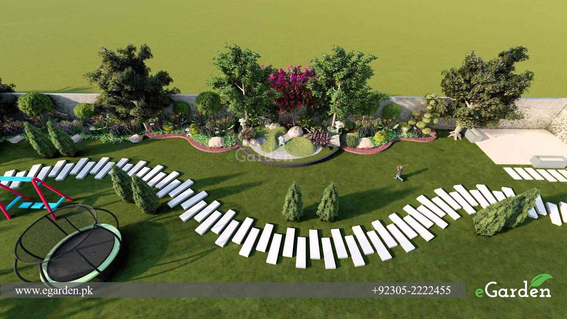 Farmhouse Landscape Design in Pakistan-3