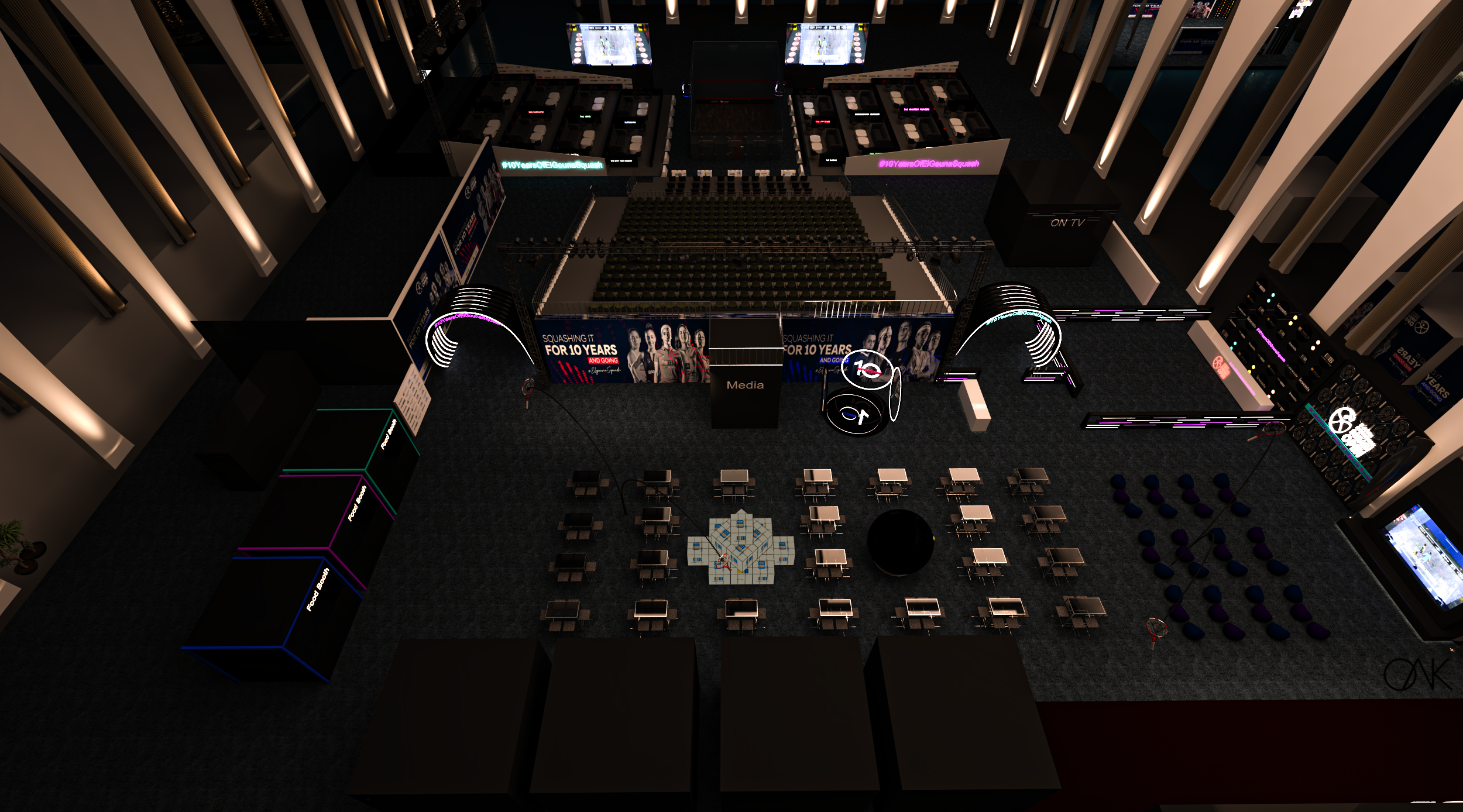 ELGOUNA 壁球活动 10 周年丨OAK 建筑师事务所-17