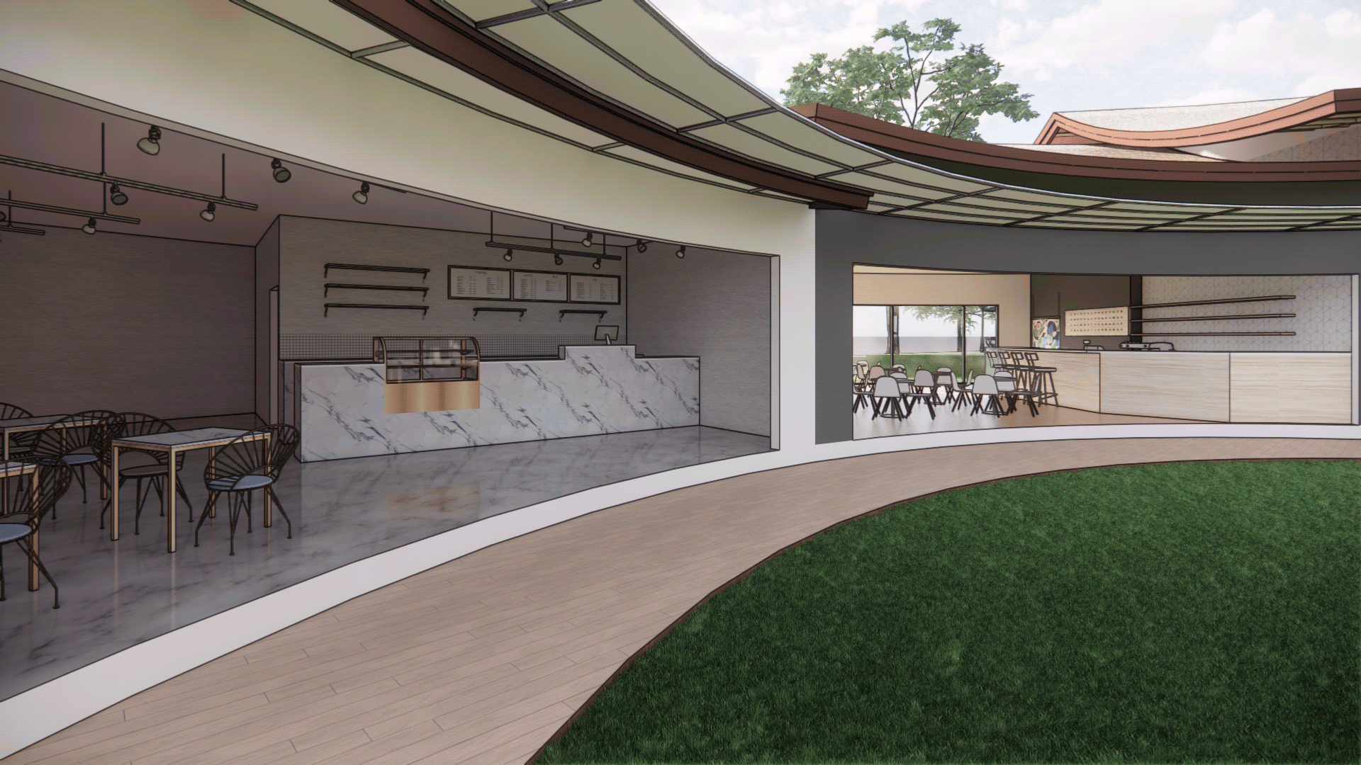 Gunaksa Foodcourt - Architectural Design Studio 6-7