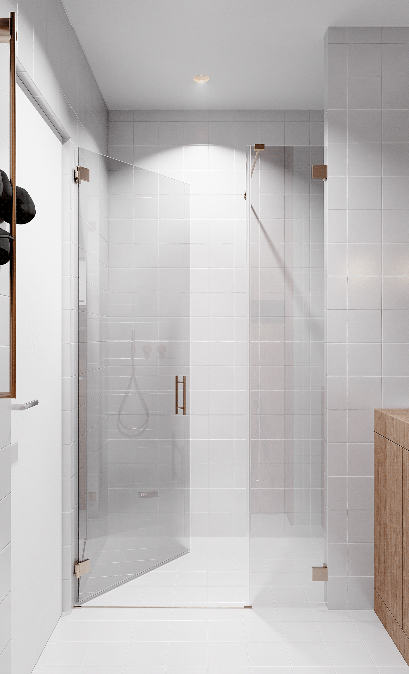 31㎡纯净白色系小户型设计丨Anastasia Ershova-30