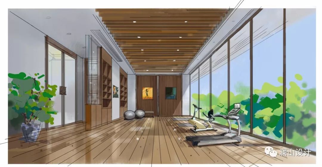 澜山设计 | 泉会所,古雅大方的中式空间-18