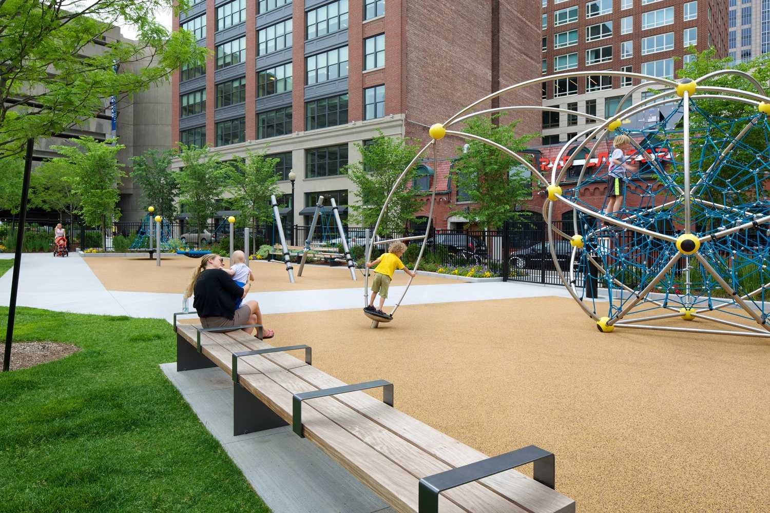 弗里达加西亚公园丨美国波士顿丨著名艺术家 Lisa Houck 与当地社区工作室-5