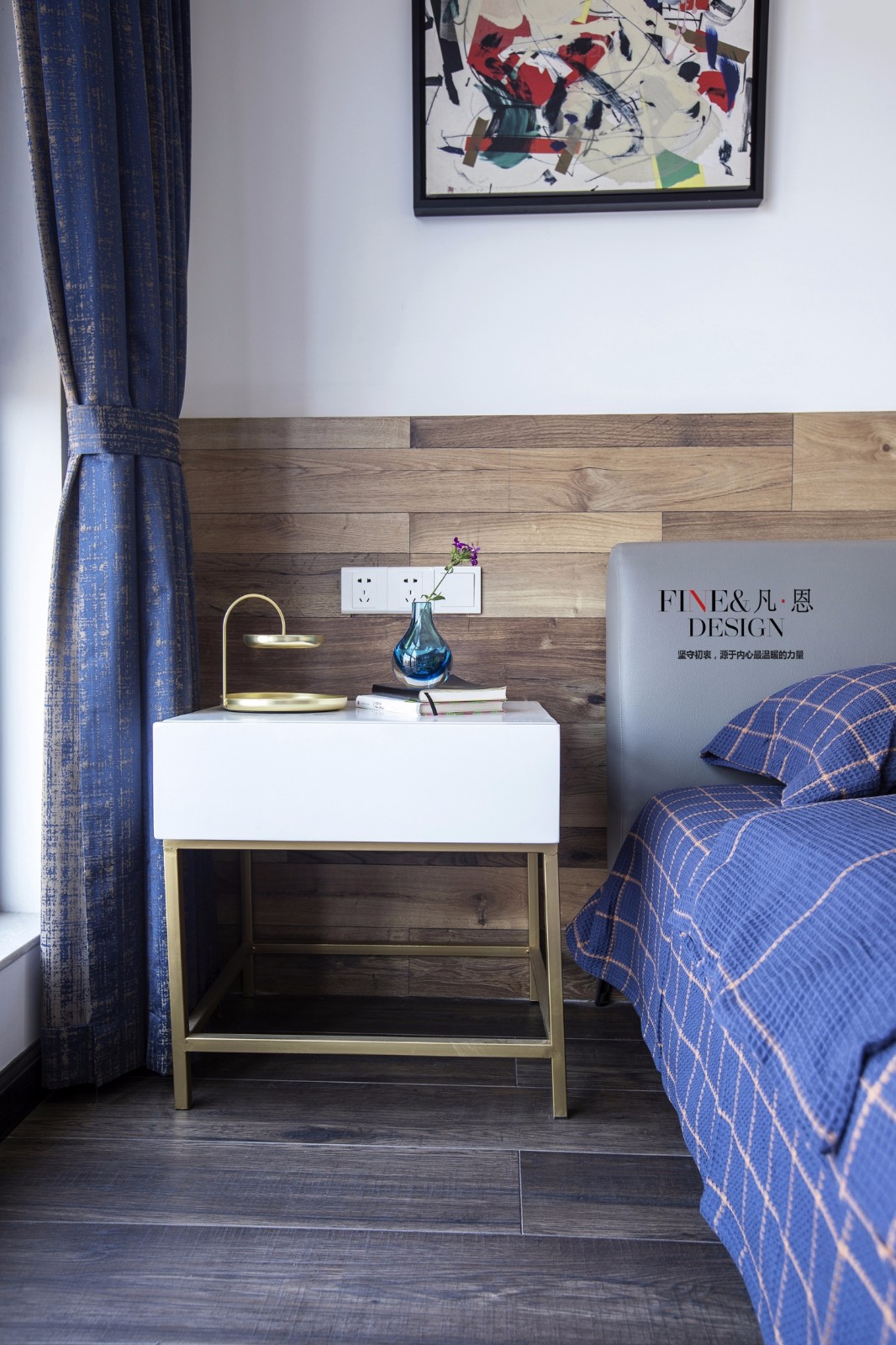 金色阳光——贵阳140㎡有温度的现代住宅  凡恩设计-19