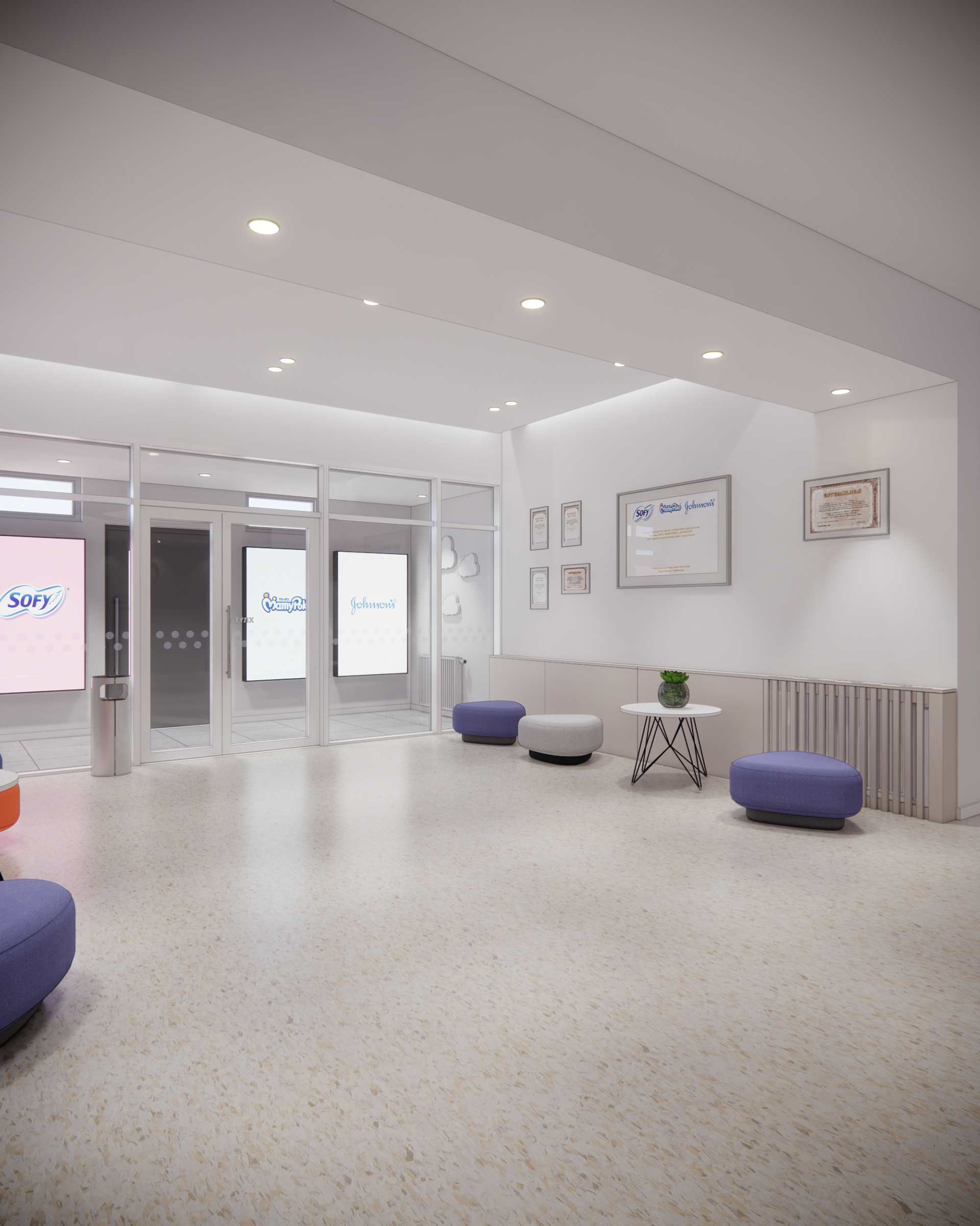 办公室设计与渲染-26