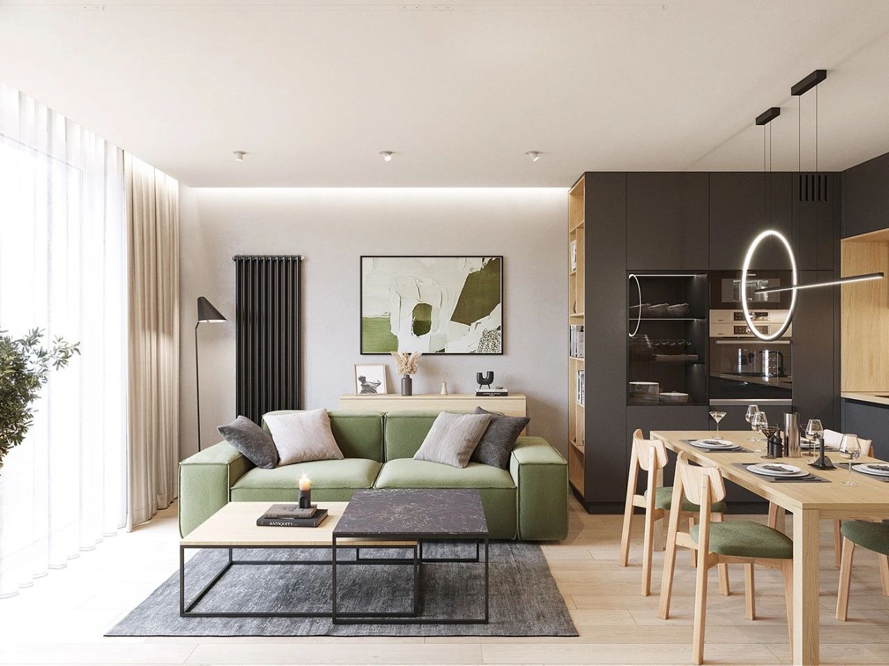 43㎡温馨小宅丨JD Architects-0