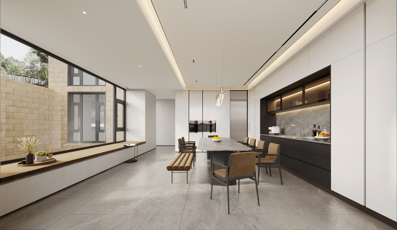 H空间 | 自然美学别墅住宅-6