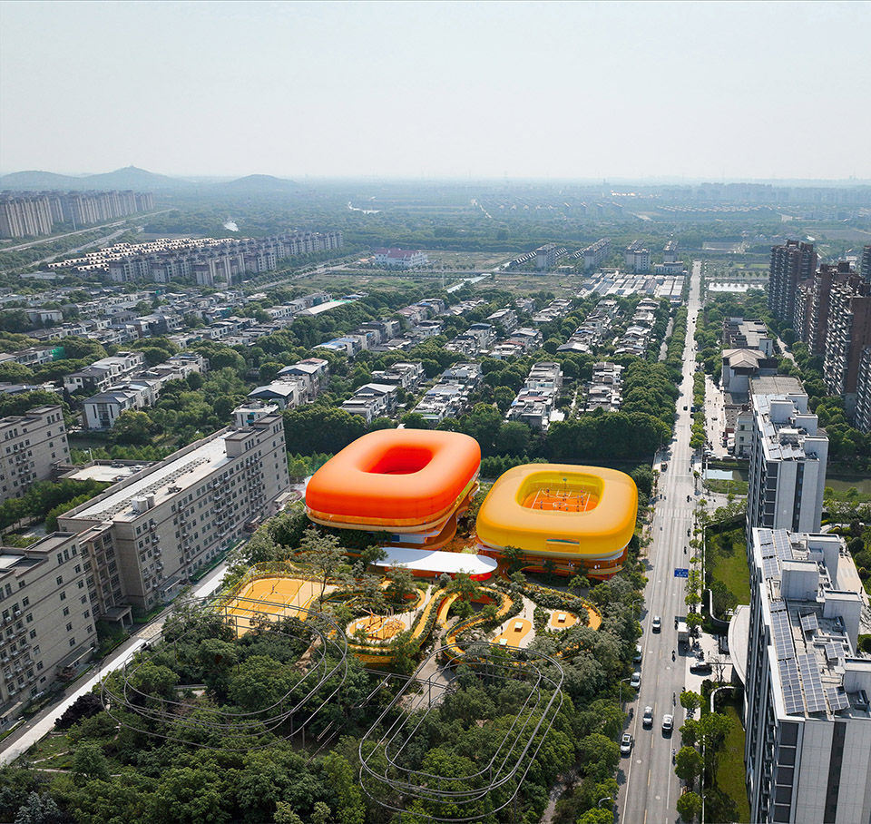 松江泗泾体育中心概念方案丨中国上海丨selgascano-3