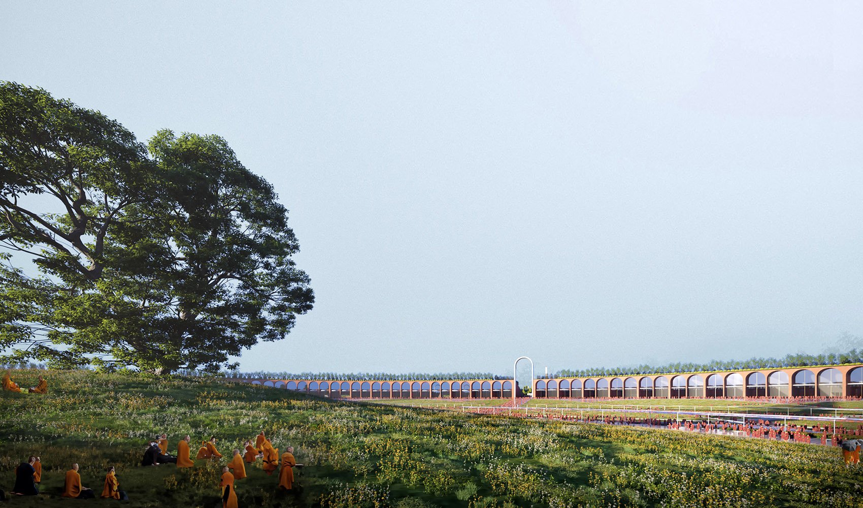 拉玛格拉玛佛塔总体规划丨尼泊尔蓝毗尼丨博埃里事务所-23