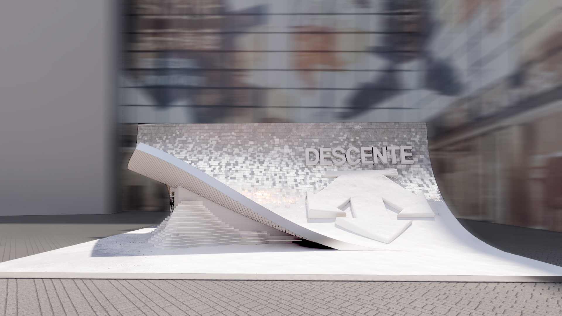 DESCENTE 快闪概念设计丨中国上海-10